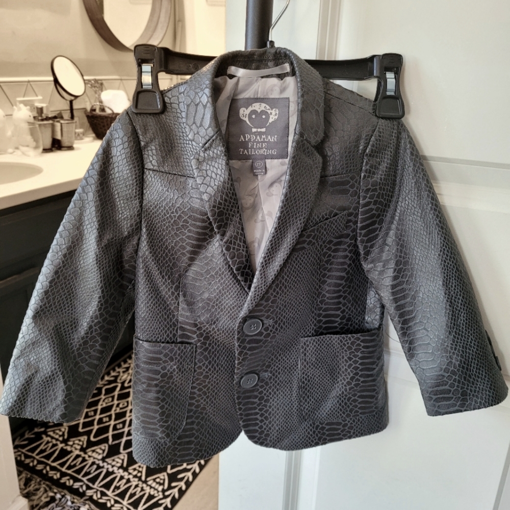 (Faux) Snake Skin Jacket